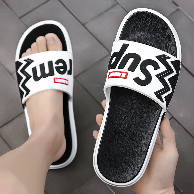 Men's Anti-Slip Thick Sole Beach Slides · YANYAN China shoe factory