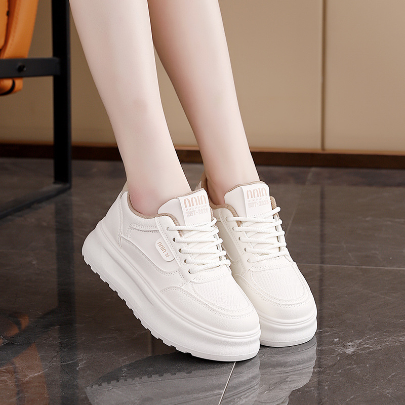 Women's Platform White Skate Shoes · YANYAN China shoe factory