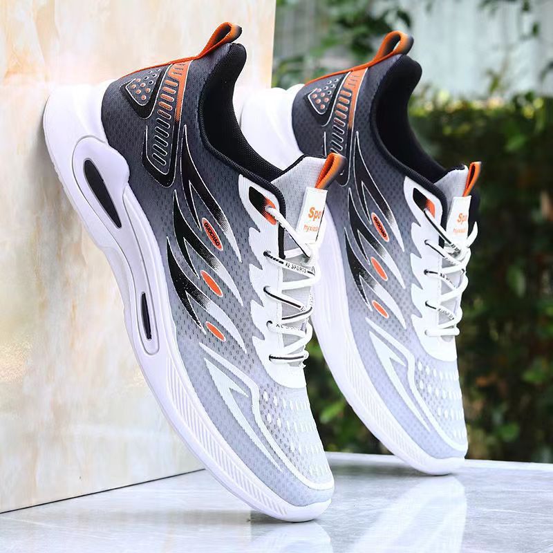 Breathable Flyknit Mesh Sneakers for Men · YANYAN China shoe factory