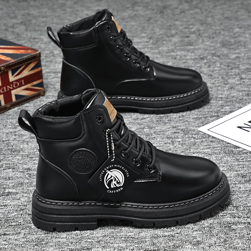 Men's Waterproof High Top Martin Boots · YANYAN China shoe factory