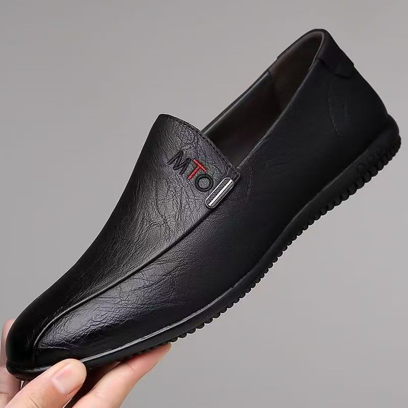 Men's Soft Leather Loafers · YANYAN China shoe factory