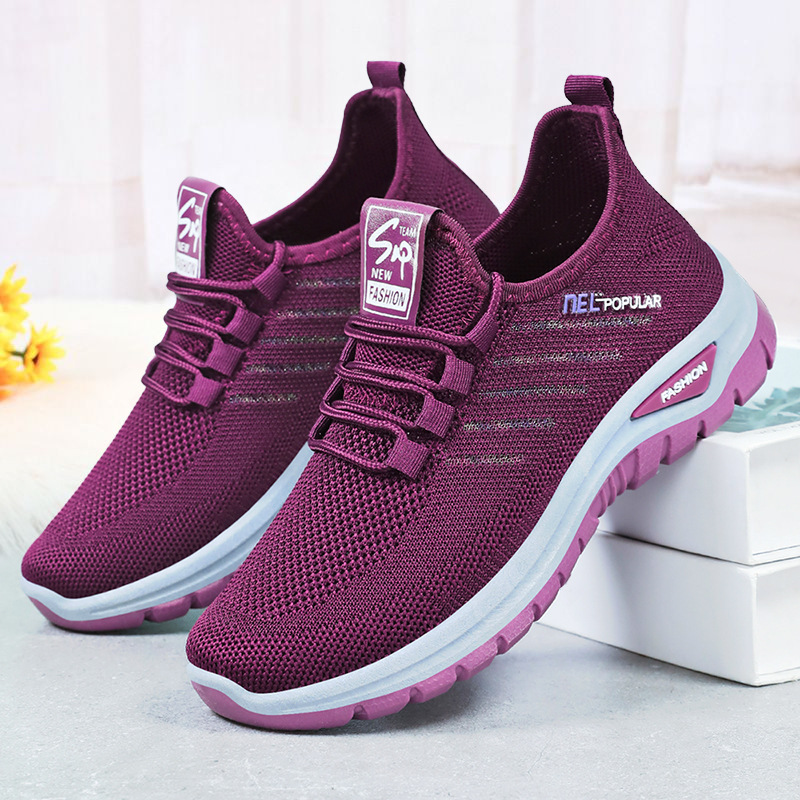 Couple's Flyknit Breathable Sneakers · YANYAN China shoe factory