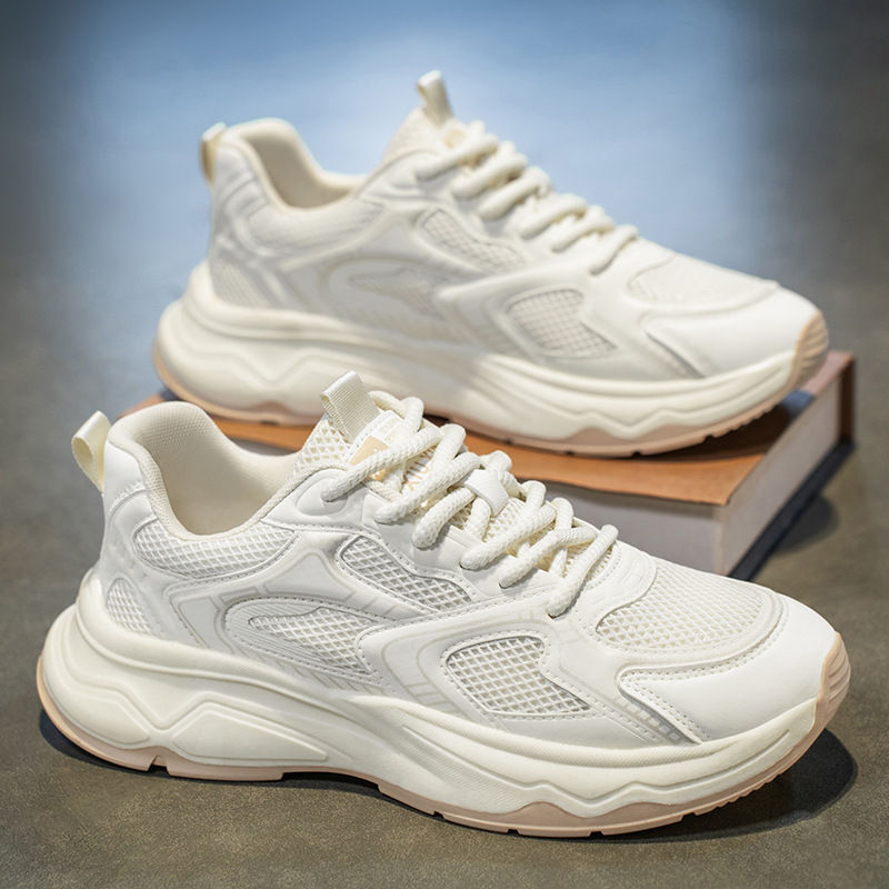 Men's Breathable Mesh Dad Sneakers · YANYAN China shoe factory