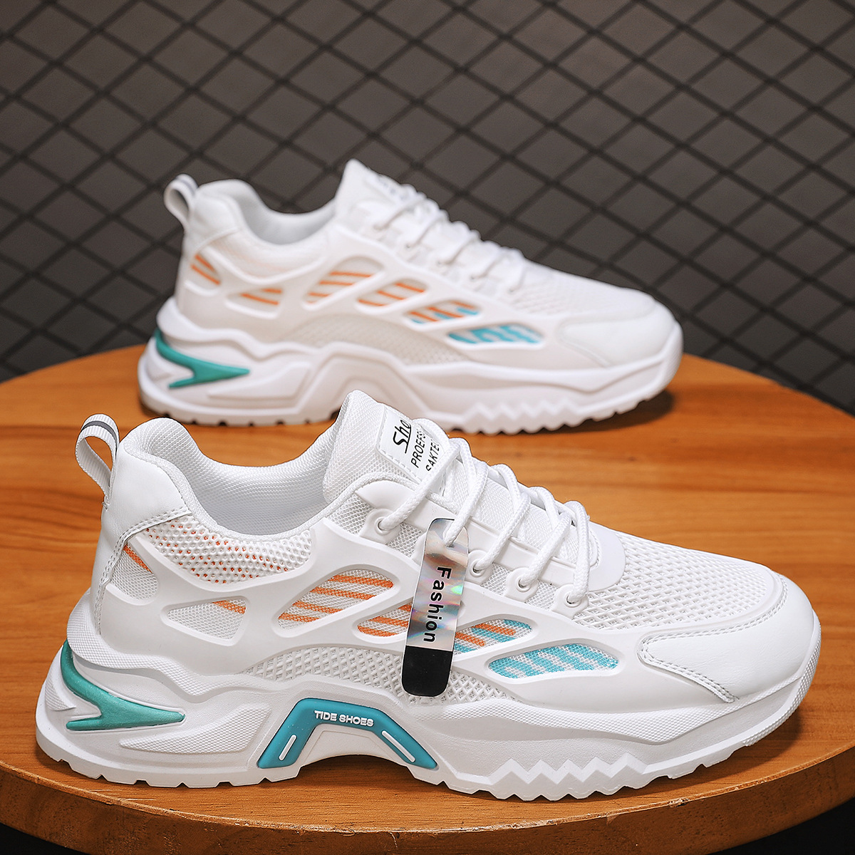 Men's Mesh Dad Sneakers · YANYAN China shoe factory