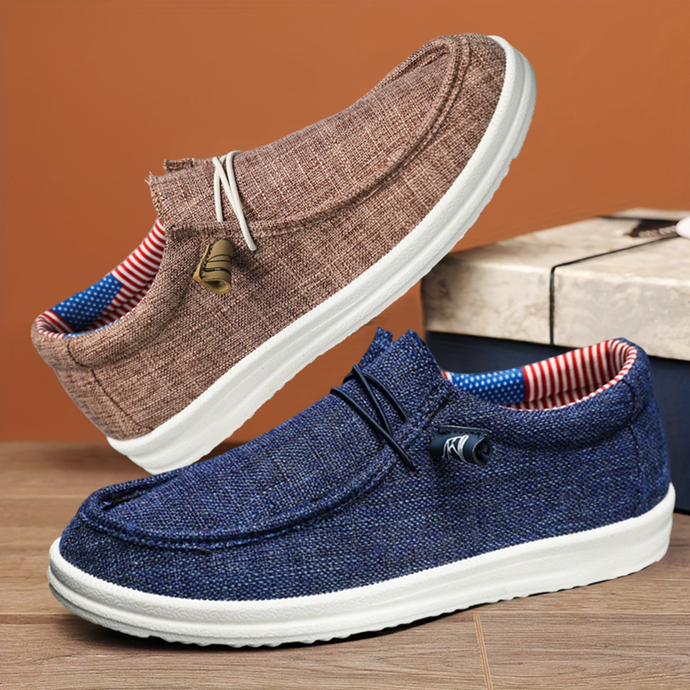 Men's Breathable Slip-On Loafers · YANYAN China shoe factory