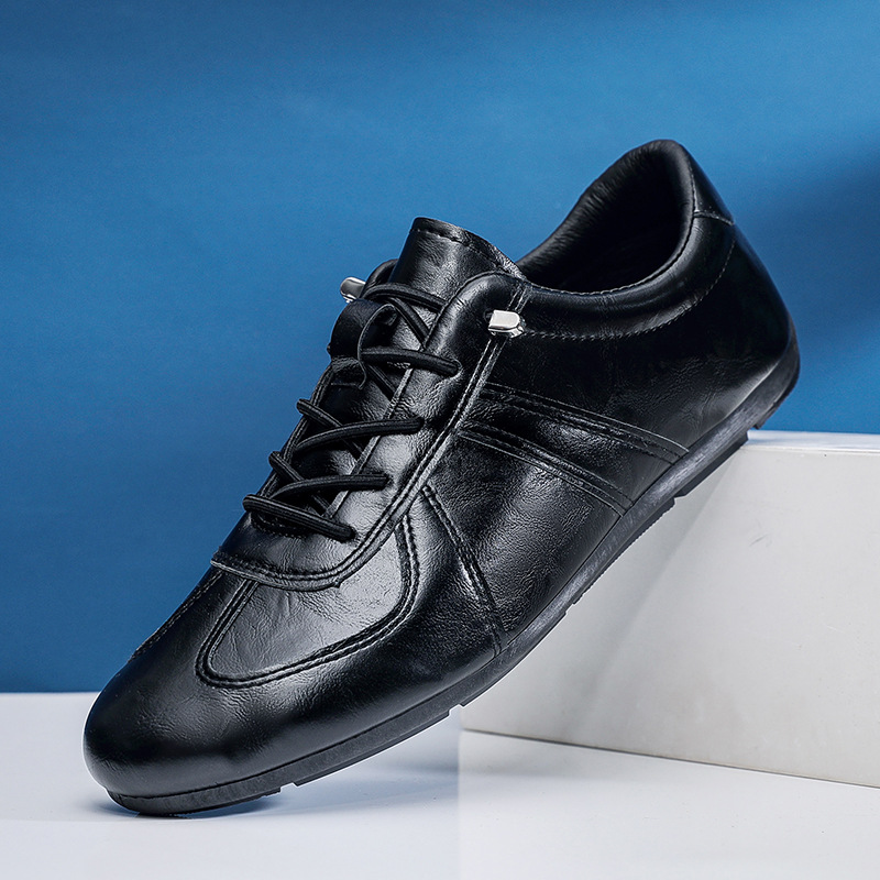 Men's Slip-On Leather Loafers · YANYAN China shoe factory