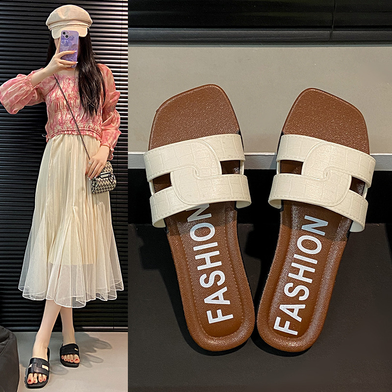 Women's Flat Slide Sandals · YANYAN China shoe factory