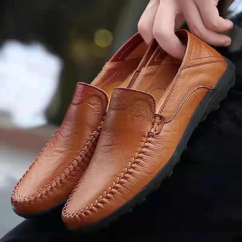 Men's British Style Leather Shoes · YANYAN China shoe factory