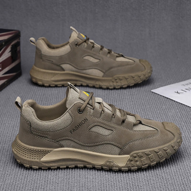 2026 chaussures de sécurité au travail pour hommes, baskets respirantes antidérapantes à semelle épaisse · MOHE China shoe factory