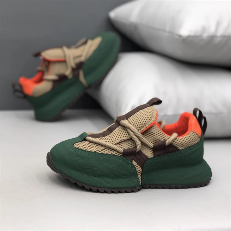 Men's Breathable Mesh Platform Sneakers · YANYAN China shoe factory