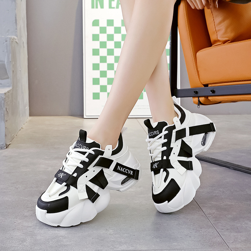 Women's Spring Platform Chunky Sneakers · YANYAN China shoe factory