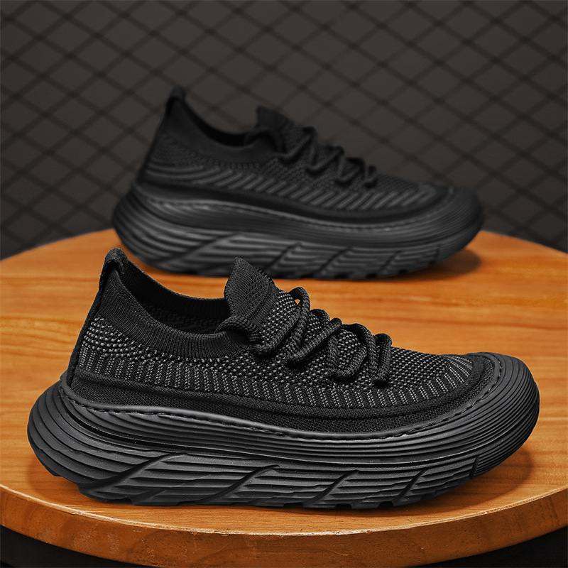 Men's Flyknit Breathable Skate Shoes · YANYAN China shoe factory
