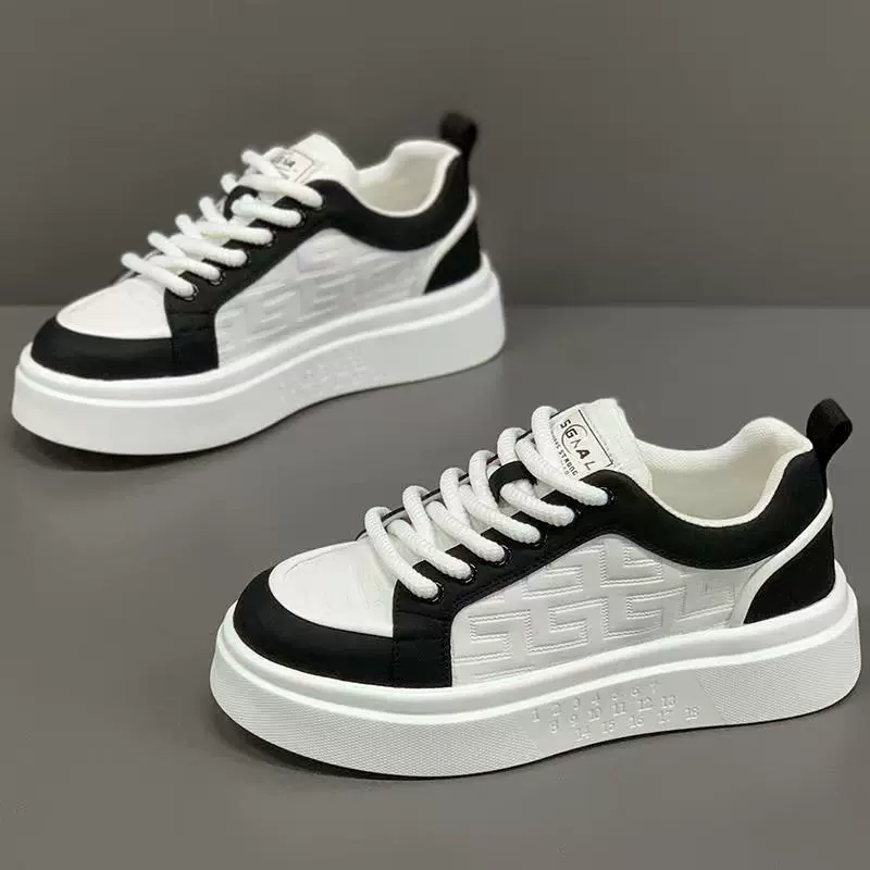 Zapatos de Tabla Casuales Blancos Finos Transpirables de Hombre Nuevos Primavera 2026