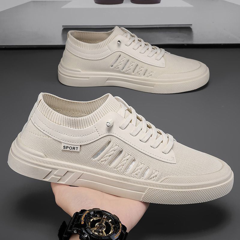 Men's Breathable Mesh Slip-On Sneakers · YANYAN China shoe factory