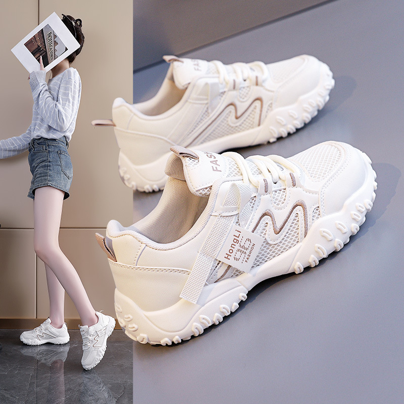 Women's Mesh Non-Slip Hiking Sneakers · YANYAN China shoe factory