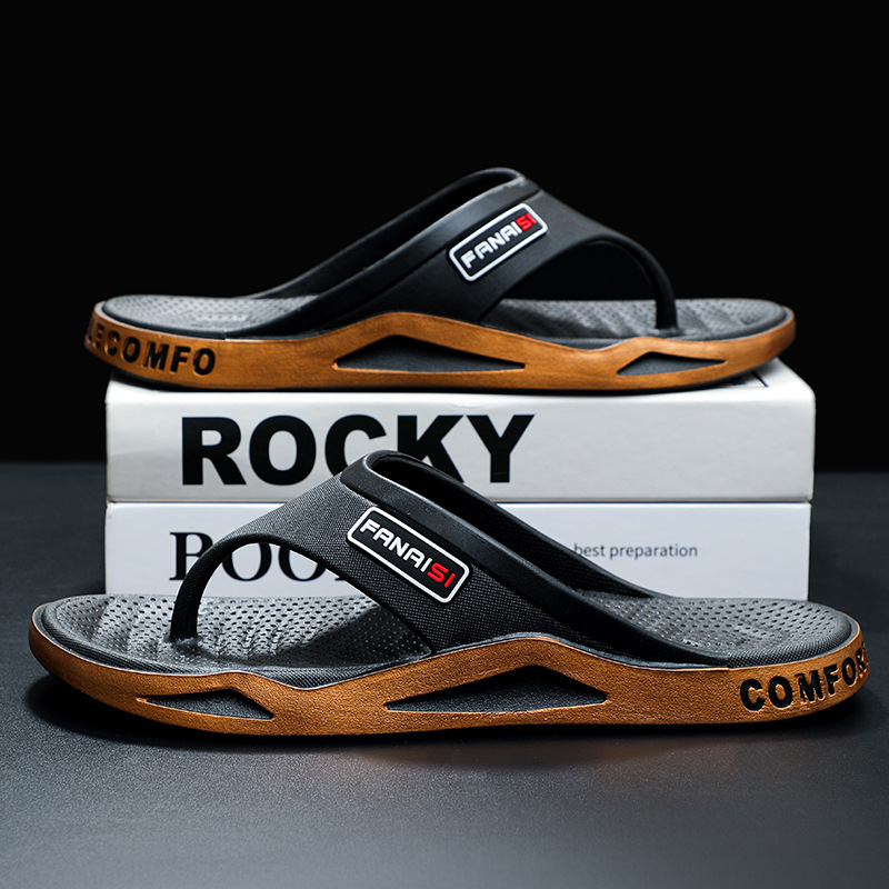 Men's Rubber Flip Flop Beach Sandals · YANYAN China shoe factory