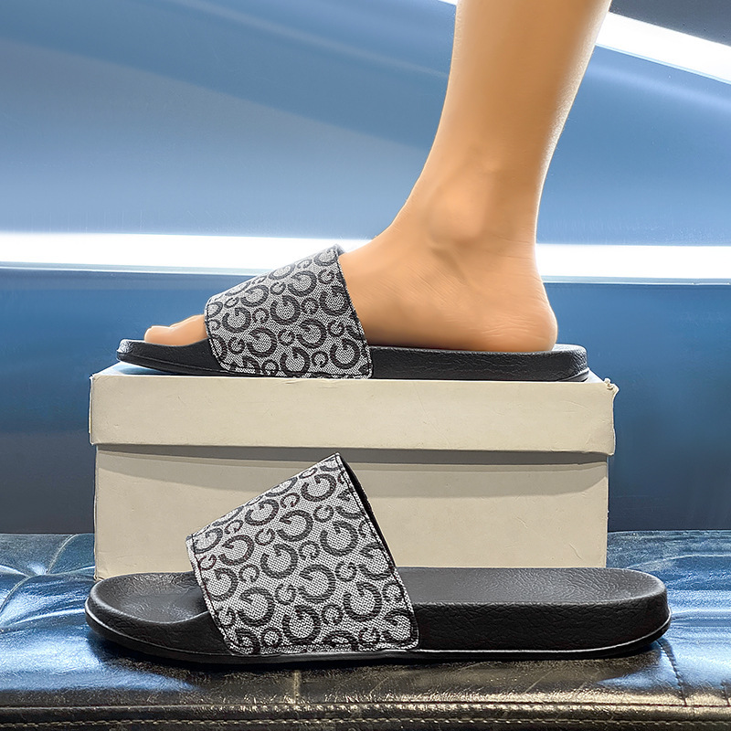 Couple Open Toe Slide Sandals · YANYAN China shoe factory