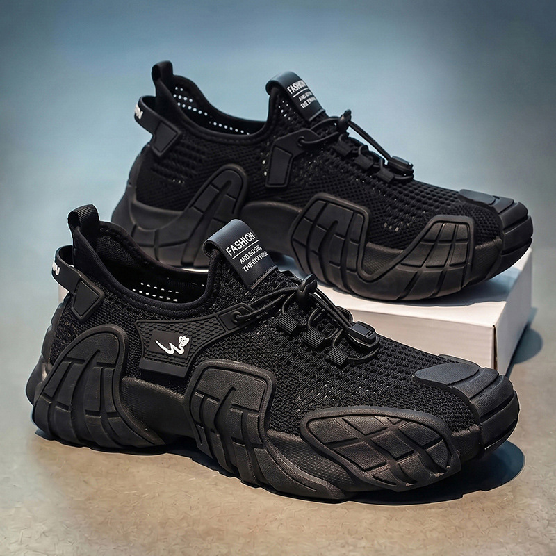 Men's Breathable Mesh Running Sneakers · YANYAN China shoe factory