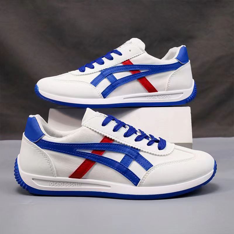 Men's Lace-Up Low Top Canvas Shoes · YANYAN China shoe factory
