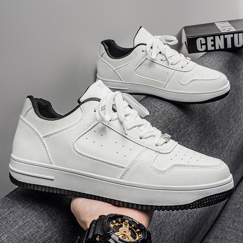 Men's White Skate Shoes · YANYAN China shoe factory