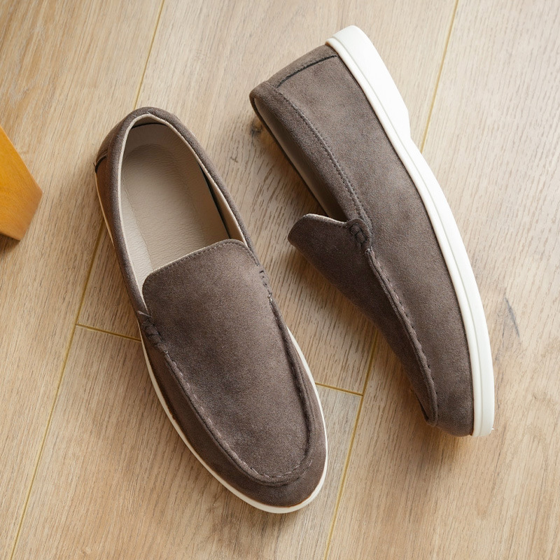 Men's Suede Slip On Loafers · YANYAN China shoe factory