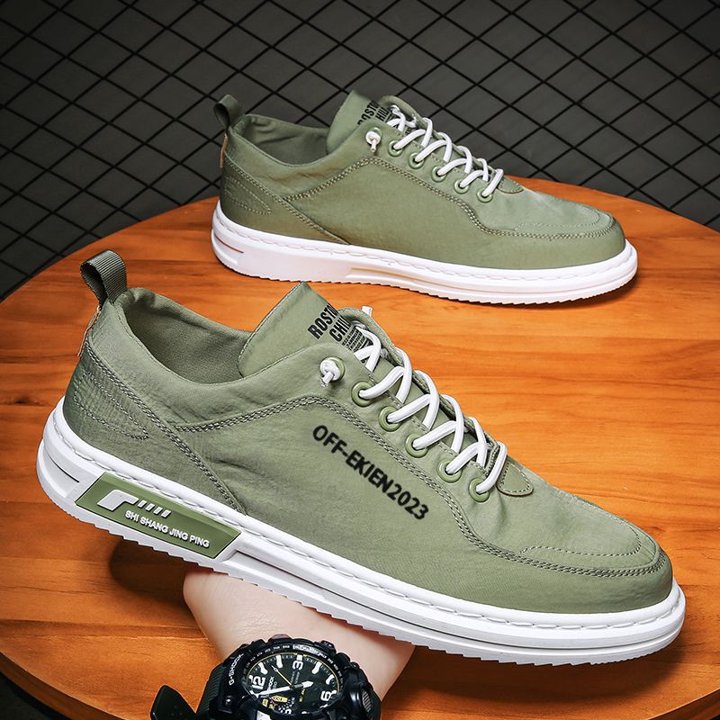 Men's Breathable Canvas Skate Shoes · YANYAN China shoe factory