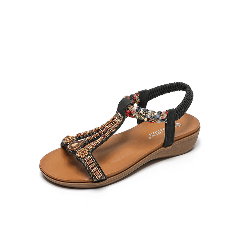 Women's Elastic Comfort Sandals · YANYAN China shoe factory