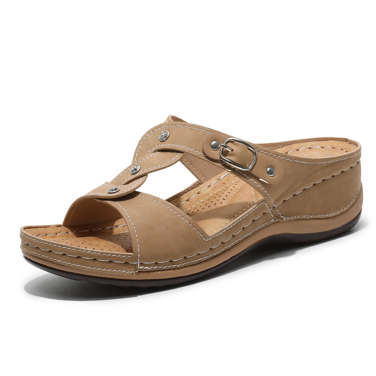 Women's Rhinestone Bohemian Sandals · YANYAN China shoe factory