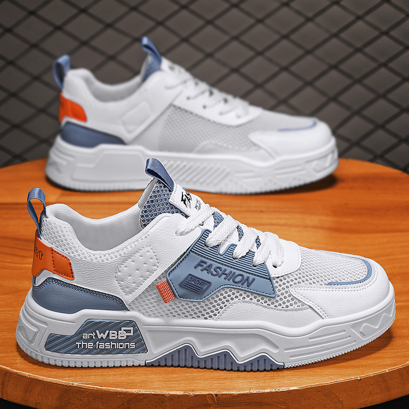 Men's Breathable Platform Mesh Skate Shoes · YANYAN China shoe factory