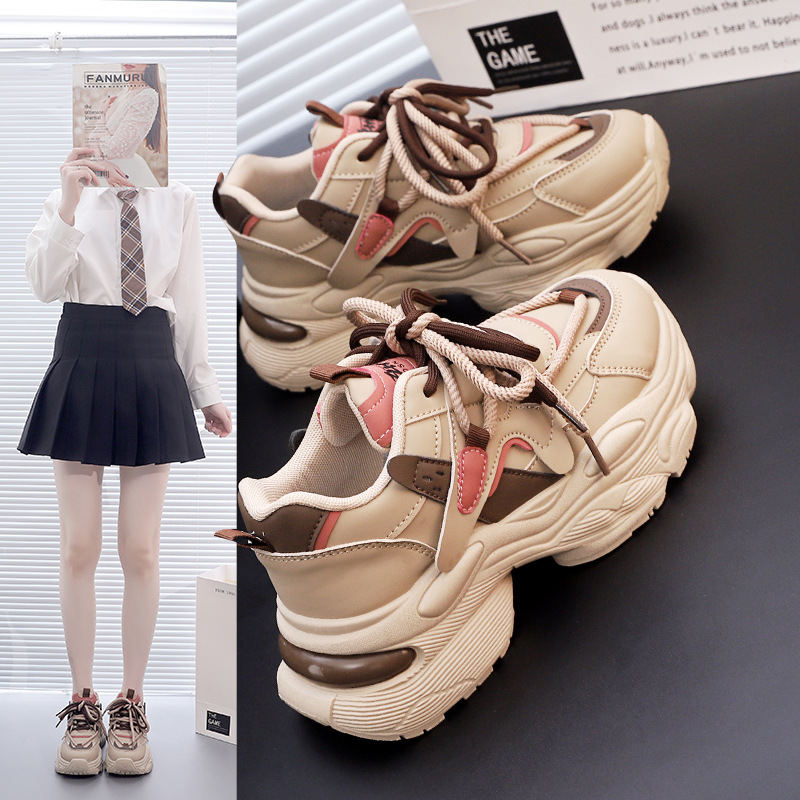 Women's Platform Dad Sneakers · YANYAN China shoe factory