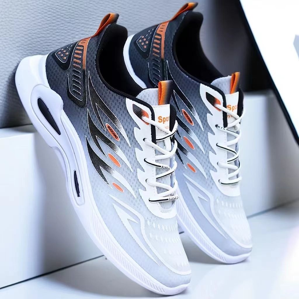 Men's Flyknit Breathable Running Shoes · YANYAN China shoe factory