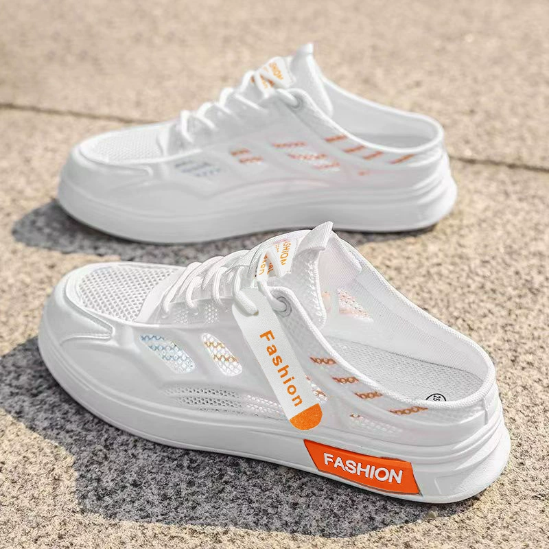 Tênis Masculino de Pano Respirável Antiderrapante Slip-On Mules Casual para Condução · MOHE China shoe factory