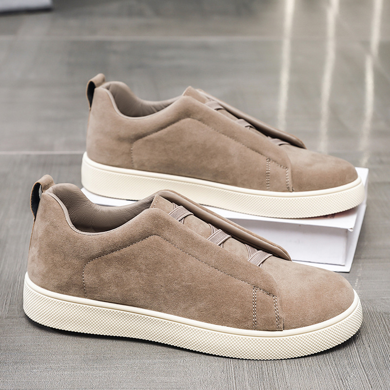 Men's Slip-On Elastic Skate Shoes · YANYAN China shoe factory