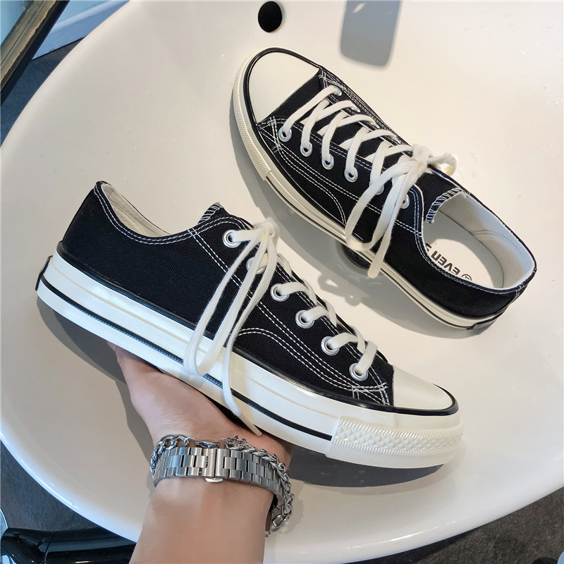 Classic 1970s Low Top Canvas Shoes Unisex · YANYAN China shoe factory