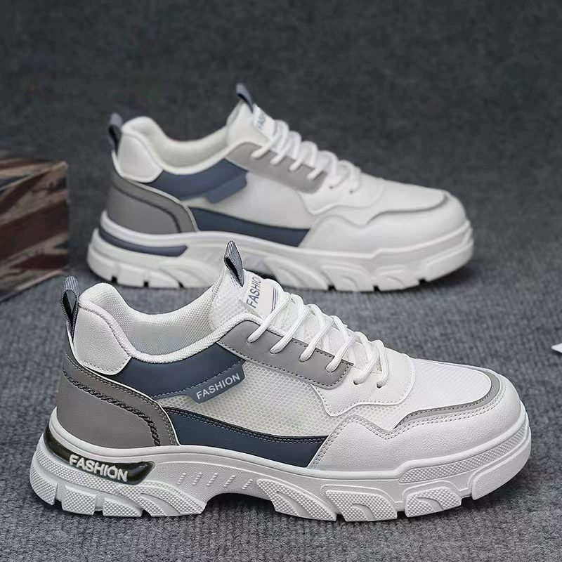 Chaussures de travail en mesh respirant à semelle épaisse pour homme, printemps 2026