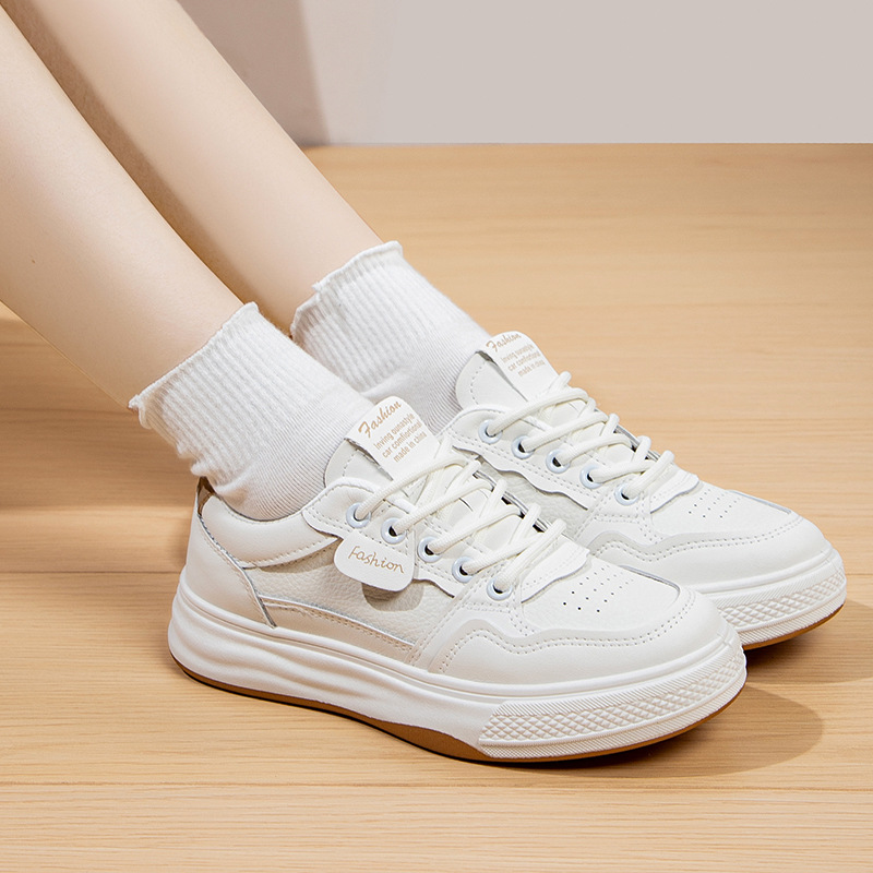 Women's Platform White Skate Shoes · YANYAN China shoe factory