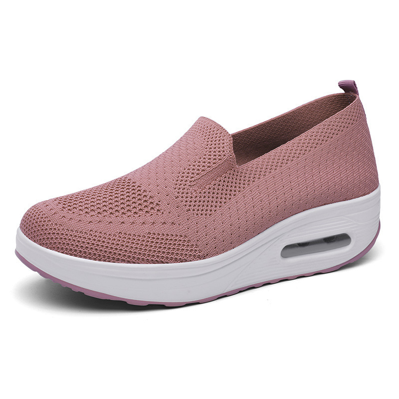 Women's Slip-On Flyknit Casual Shoes · YANYAN China shoe factory