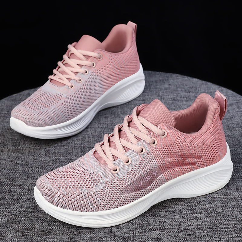 Women's Flyknit Breathable Running Shoes · YANYAN China shoe factory