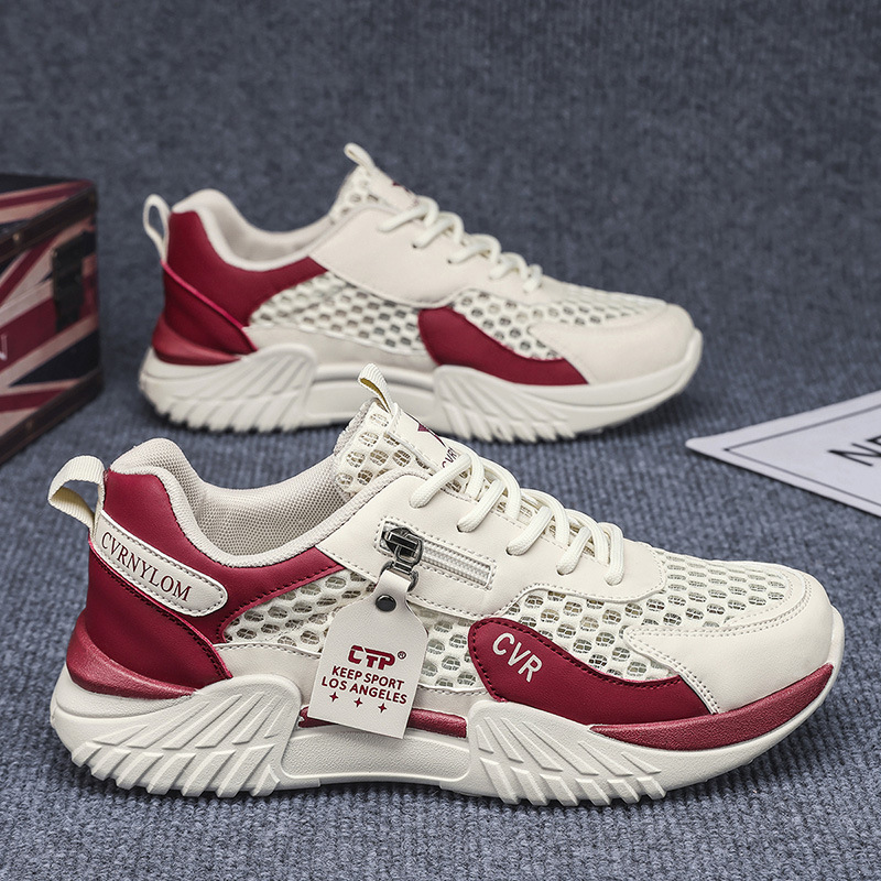 Men's Mesh Breathable Running Sneakers · YANYAN China shoe factory