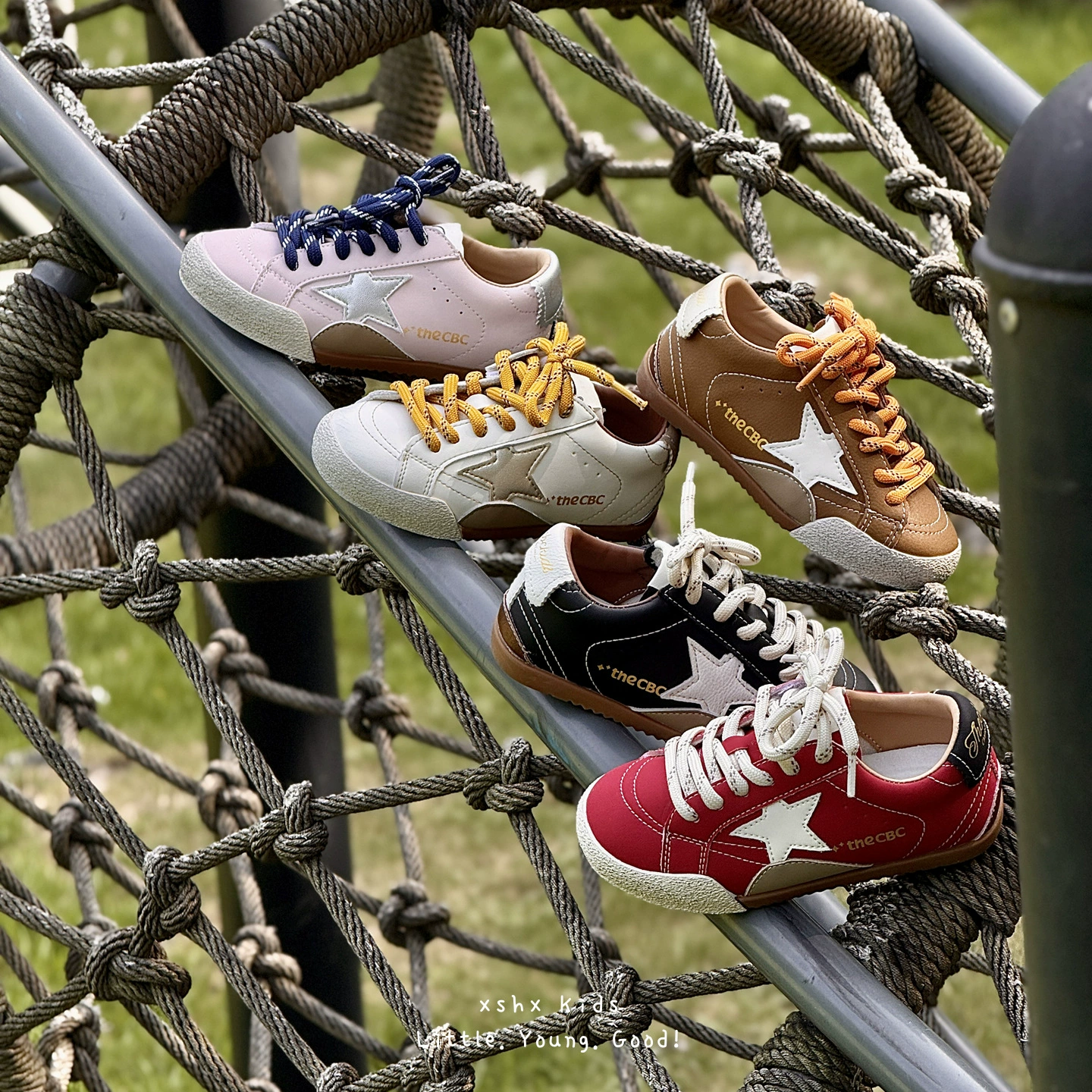 XSHX zapatos de skate estrella para niños, retro sucios, diseño velcro, puntera ancha, unisex, otoño, nuevos, deportivos