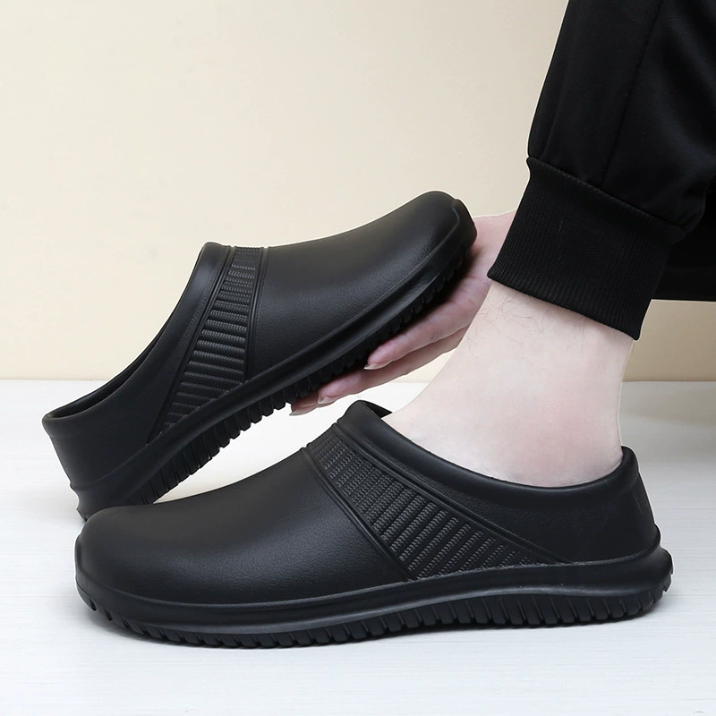 Cross-border Men's Waterproof Anti-slip Chef Shoes Hotel Kitchen Slip-resistant Oil-proof Work