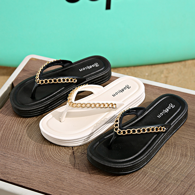 Women's Chain Flip Flop Sandals · YANYAN China shoe factory