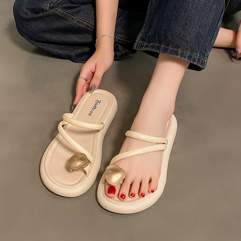 Women's Shell Toe Flip Flop Sandals · YANYAN China shoe factory