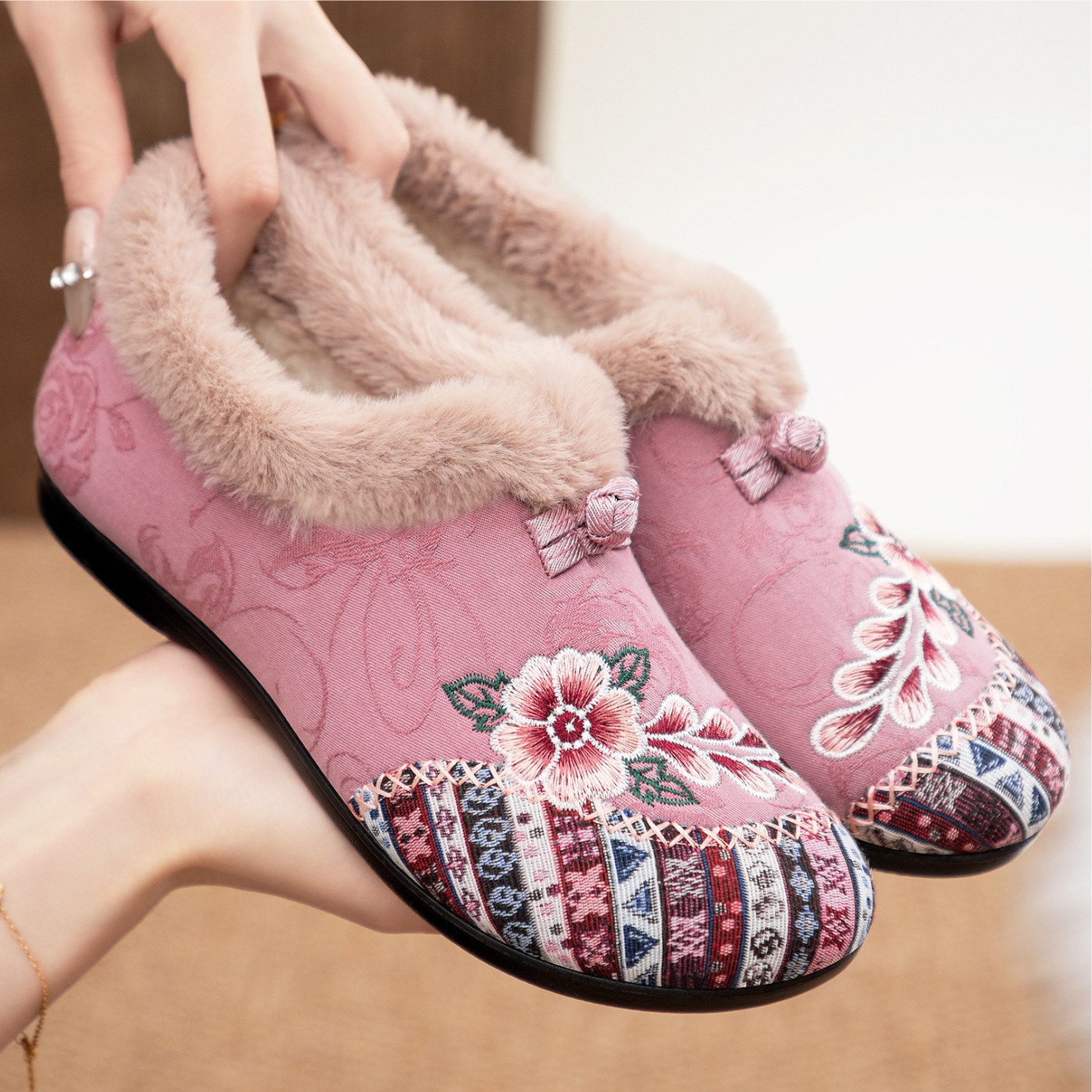 Women's Thermal Non-Slip Winter Shoes · YANYAN China shoe factory
