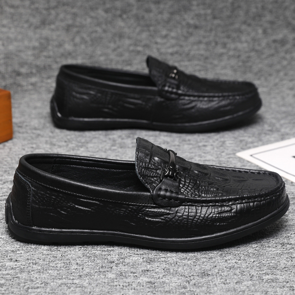 Slip-On Leather Loafers for Men · YANYAN China shoe factory
