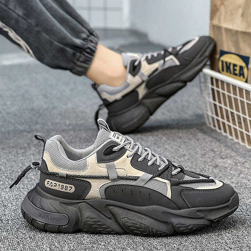 Herren-atmungsaktive erhöhende Dad-Sneaker 2026 Winter Mode Casual · MOHE China shoe factory