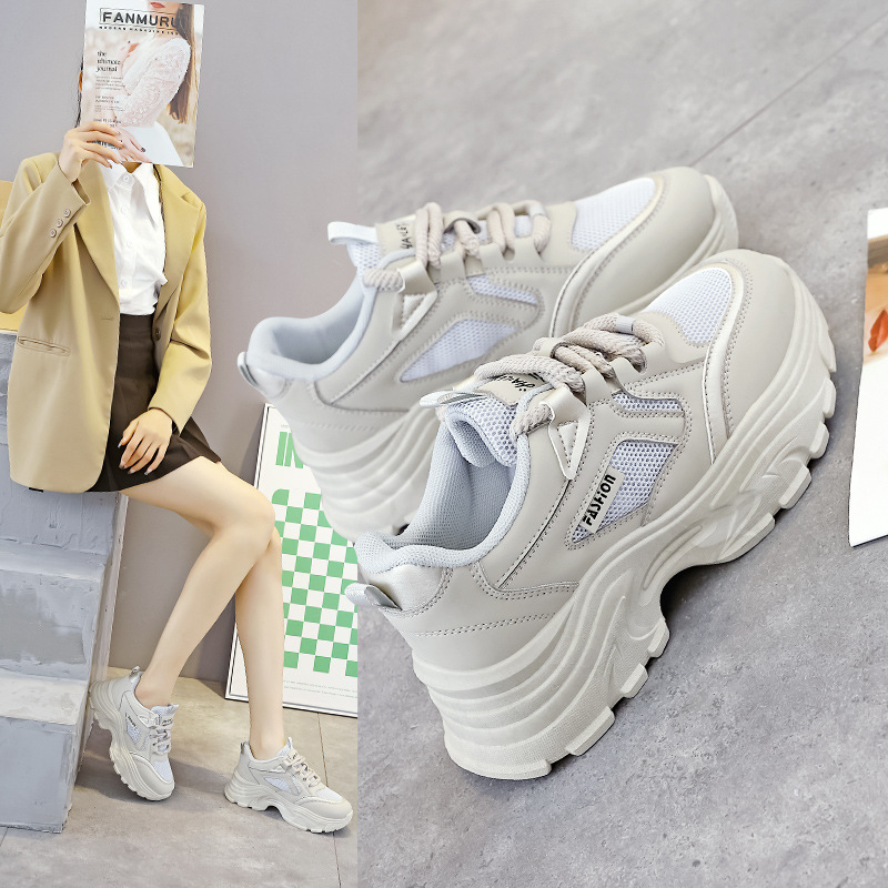 Women's Platform Chunky Sneakers · YANYAN China shoe factory