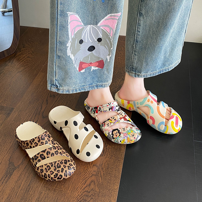 Women's EVA Toe Cap Non-Slip Beach Slides · YANYAN China shoe factory