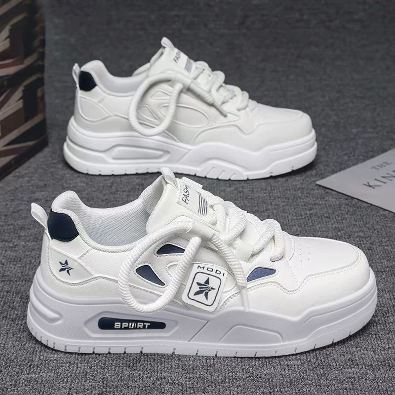 Herren Pilot Air Force weiße Schuhe Frühjahr 2026 Jugend-Board-Schuhe dicke Sohle Sneaker · MOHE China shoe factory