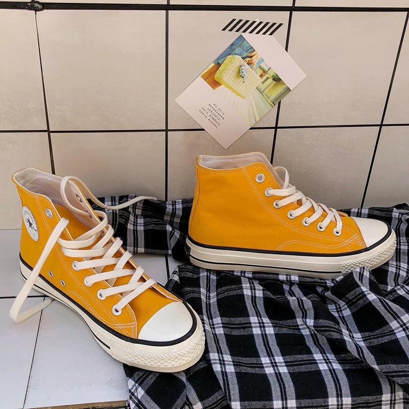 Unisex High Top Canvas Skate Shoes · YANYAN China shoe factory